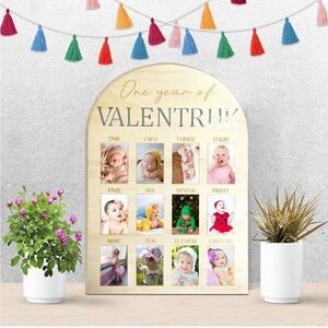 🎁 BNWT Baby One Year Photoboard
